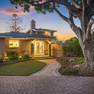 01 foothill oasis exterior twilight