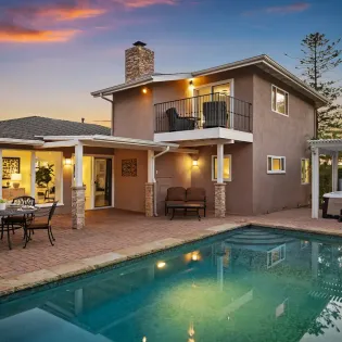 07 foothill oasis rear view twilight