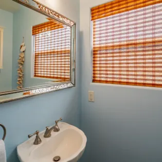 12 summer sunset powder room