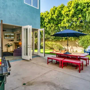 13 summer sunset back patio