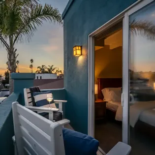 19 summer sunset primary balcony