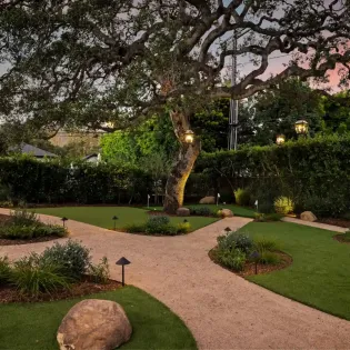28 putting green  twilight 