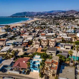 29 summer sunset aerial2