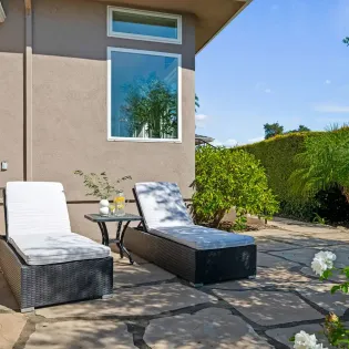 37 foothill oasis side patio