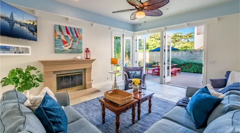 6 summer sunset living room 1