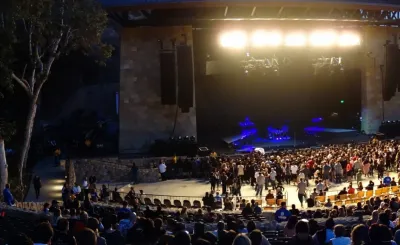 The Santa Barbara Bowl Amphitheater